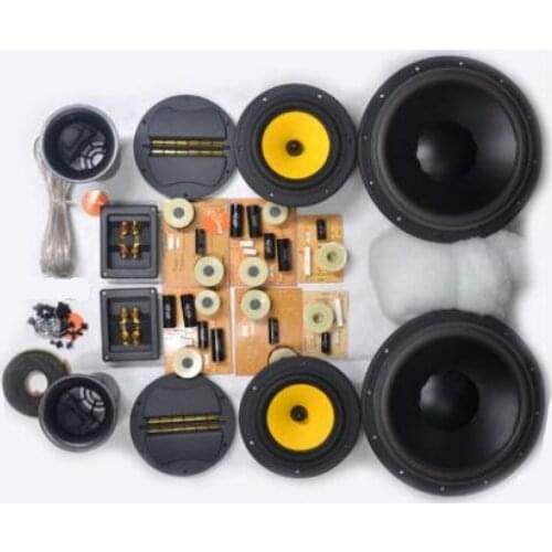 HF-121 HiFi Speakers 10 Inch subwoofer Hivi D2.5 / 98F DIY speakers kit D10.8+F6+RT2C-A DC2.5/98F speaker driver unit