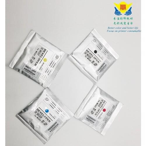 JIANYINGCHEN Comapatible color Developer powder for Sharps MXC2621 3121 3081 3581 laser printer copier (4bags/lot) 230g per bag