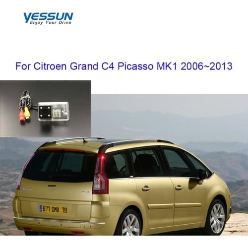 Yessun rear view camera For Citroen Grand C4 Picasso MK1 2006~2013 backup camera/license plate camera/parking cam