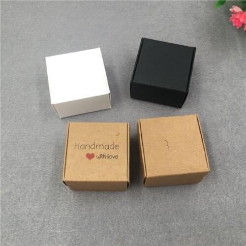 24Pcs/Lot Small Size Colorful Paper Cardboard Box for Jewelry Accessory Gift Package Box Cases Wedding Birthday Party Supplies