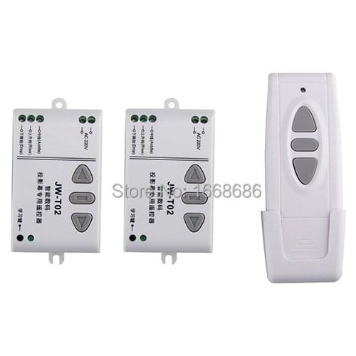 New AC220v wireless projection screen remote control switch projection curtain remote control switch reversing controller