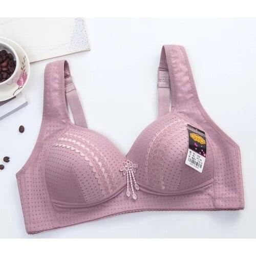 New Lingerie BC Cup Plus Fat Plus Size Underwire Comfortable and soft Bra Wide shoulder strap