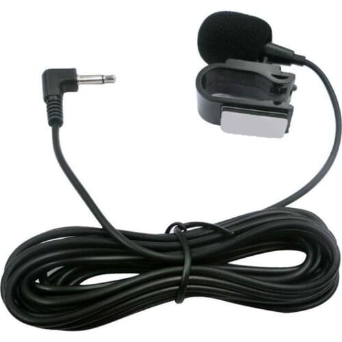 Portable External 3.5mm Hands-Free Wired Lapel Clip Microphone for Loudspeaker phone computer accessory