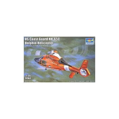 Trumpeter 1/35 scale model 05107 US Coast Guard HH-65C "dolphins" search and rescue helicopters