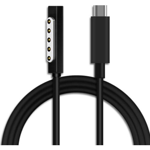 Microsoft Tablet Surface PRO1/2 Generation PRO3456 Charging Cable PD To TYPEC Fast Charge Decoy Line Fast Charge Power Cable
