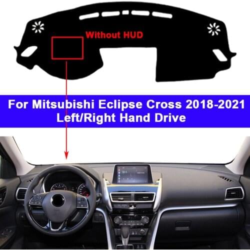 Car Inner Dashboard Cover Protector For Mitsubishi Eclipse Cross 2018 2019 2020 2021 Dash Mat Carpet Cape Sun Shade Pad Cushion