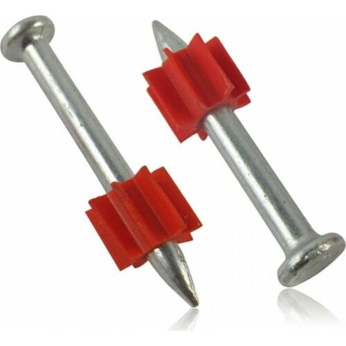 Hard Cement Wall Steel Nails Shoot Nail Cement Nails Flat Head Hardened Advertising Nails Wall Picture Frame Pins 22mm-52mm