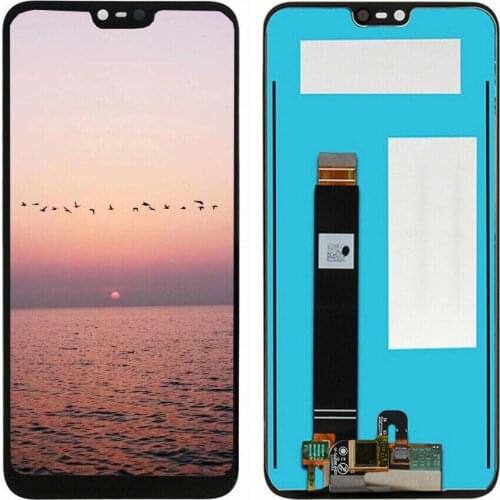 5.84" For Nokia 7.1 LCD Display Touch Panel Screen Digitizer Replacement Spare Repair Parts +Free Tools