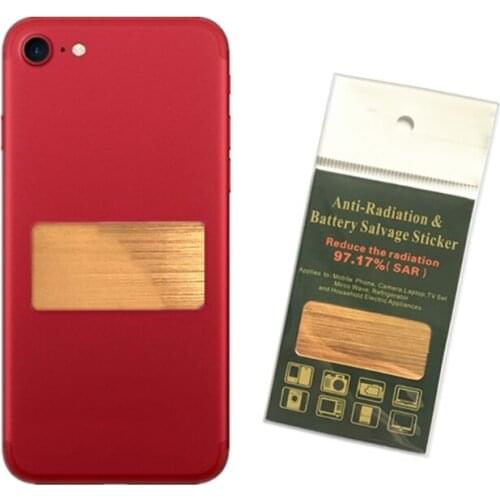 10 Pcs Gold/Silver Anti EMF Radiation Protection Quantum Shield Mobile Stickers for Camera Cell Phone Laptop Prevent Ionization