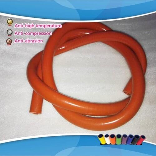 3 Ply 2Meter ID: 0.63 inch / 16mm Straight Silicone Hose red