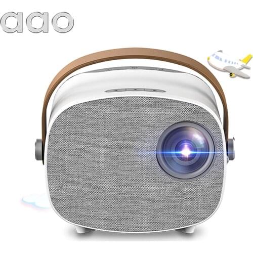 AAO Mini Projector PK YG300 YG310 YG230 Projector for 1080P Video Beamer Portable Home Theater HDMI Media Video Player Best Gift