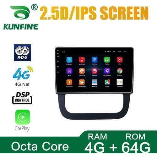 Car Stereo for VW Sagitar 2011 Android Core Octa 10.0 Car DVD GPS Navigation Player Deckless Radio