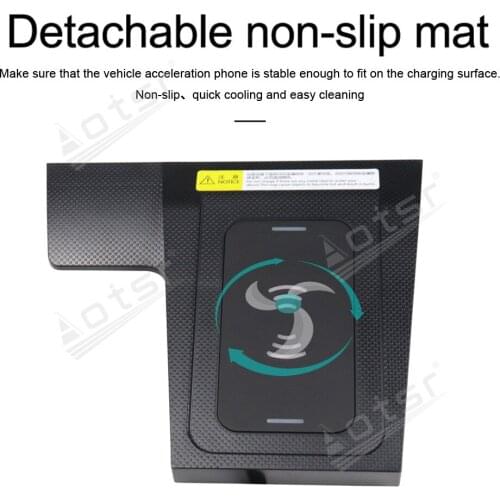 QI Wireless Charge Special On-Board Charge Phone Charge Panel Android For Honda Avancier UR-V 2017 2018 Non-slip Car Accessories