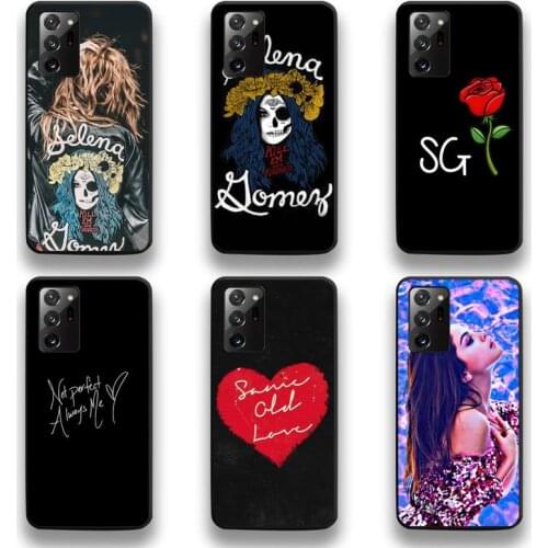 Selena Gomez latest album feel me Phone Case For Samsung Galaxy Note20 ultra 7 8 9 10 Plus lite M51 M21 M31 J8 2018 Prime