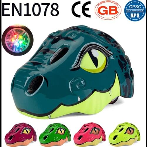 Childrens Cartoon Bicycle Helmet Balance Bike Skateboard Mountain Bike Riding Protective Gear