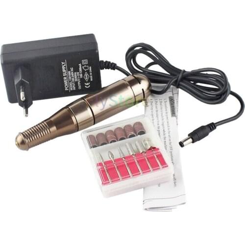 Electric nail rig 26000rpm Professional Nail Manicure File Equipment Manicure Kit Manicure Pedicure Nail Kit Tools