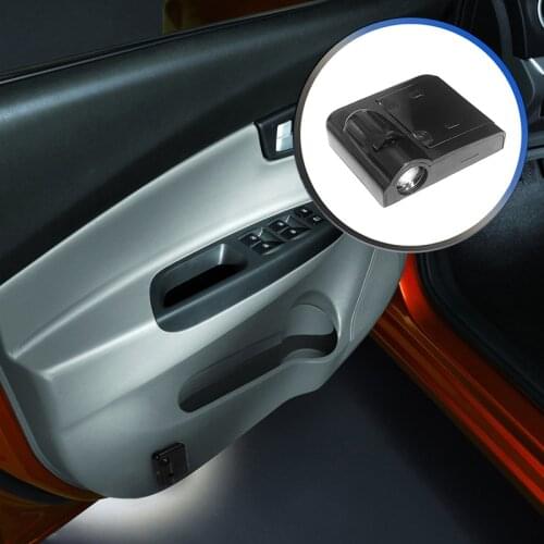 Haoyuehao 2X Logo projector LED Lamp Car Door Welcome Lights Shadow Light For Renault For Hyundai for Chevrolet Interior Lamp