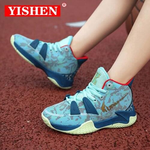 YISHEN Boys Sneakers Fashion Mesh Cushion Breathable Children Casual Shoes Footwear Tenis Infantil Kids Sneakers Girls Shoes