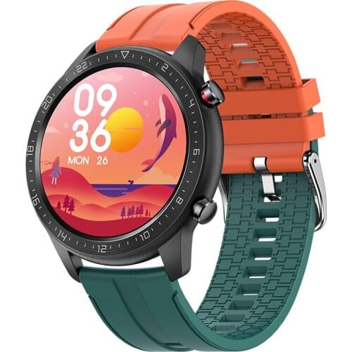 Round 1.3 Inch Local Music Play Smartwatch BT Call DIY Watch Face Sport MX13 Smart Watch for Men Women