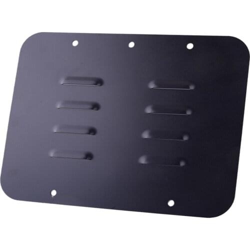Tailgate Vent Exhaust Plate Cover Spare Tire Carrier Delete Filler Grille Plate Tramp Stamp Fit For Jeep Wrangler TJ 2006-1997