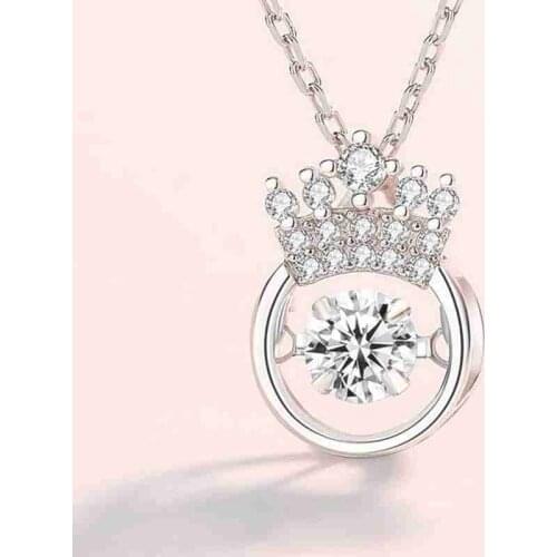 Send your lover a beautiful, stylish, stylish, smart crown necklace, a new product in 2021