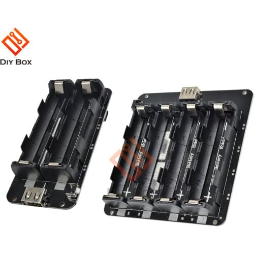 2X 4X 18650 Lithium Battery Shield V8 V9 Mobile Power Expansion Board Module 5V/3A 3V/1A Micro USB for Arduino ESP32