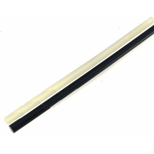 Transparent / black glue stick rubber strip thick glue stick hot melt glue stick thick glue stick 7 / 11mm * 270mm long