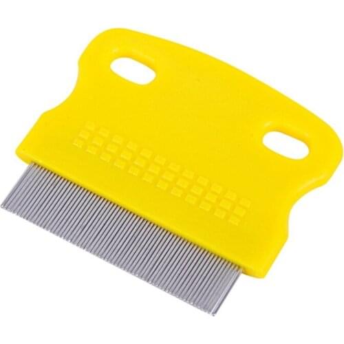 Pet comb stainless steel flea comb for pet dog and cat high quality dog comb and cleaning comb