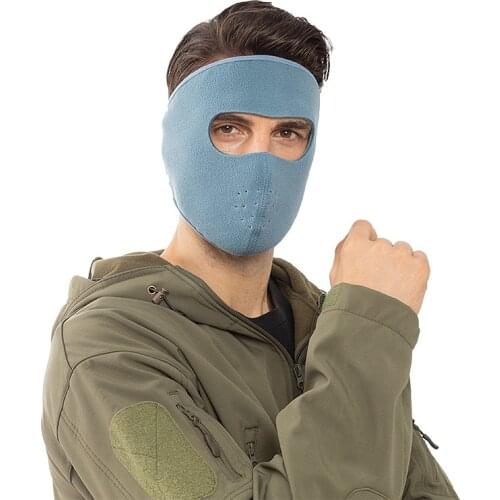 2020 New Ski Mask Cycling Fishing Hats Scarf Winter Breathable Thickened Headwear Riding Dustproof Windproof Warm Caps Sports