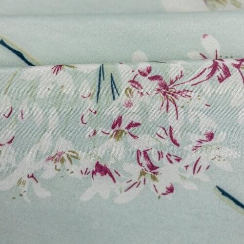 Modern Adn Simple Style Pastoral American Country Curtains for Living Room and Bedroom Printed Curtain Fabrics