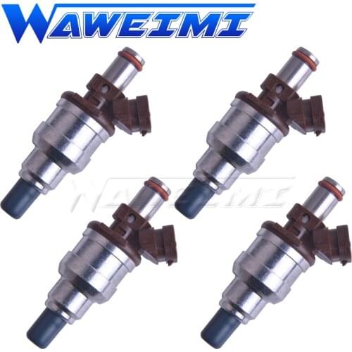 WAWEIMI 4 Pieces Fuel Injector Nozzle OE 23209-65010 23250-65010 Pick-up 4-Runner 3.0L 23209-65010 23250-65010