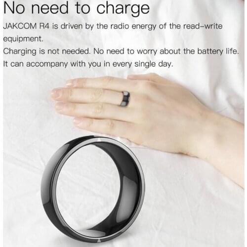 R4 Smart Ring Waterproof Dustproof Fallproof Smart Ring for Windows NFC Mobile Phone Multifunction Magic Finger Ring