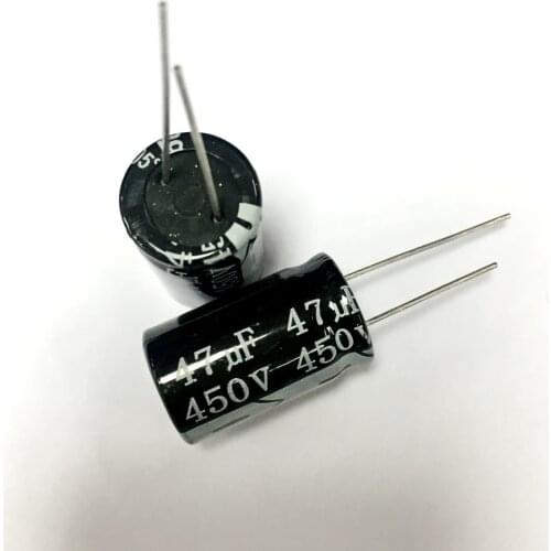22UF 33UF 47UF 100UF 1000UF 3300UF 6800UF 10000UF 450V 400V 250V 63V 35V 25V 16V 6.3V 16*25MM Aluminum Electrolytic Capacitor