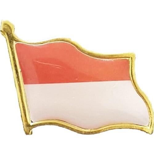 Indiana Flag Brooch Electroplated Gold Enamel Pin Badge Backpack/Collar/Hat Accessories Decoration Given Men/Women So Beautiful