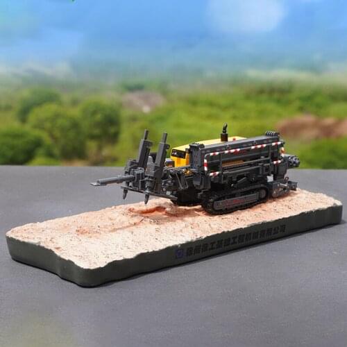 Dieast 1:35 Scale Horizontal Directional Drilling Machine XZ320 Drilling Engineering Vehicle Display Adult Collection Gifts Toys