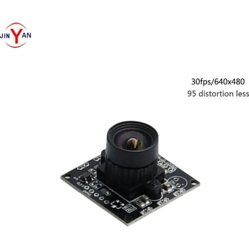 JinYan OV7725 0.3MP high speed 30/60/100/150fps Distortionless Lens USB2.0 UVC Androd/Linux/MAC OS Camera Module