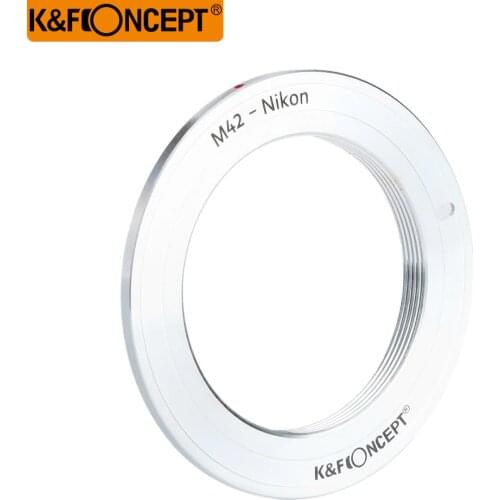 K&F Concept Lens Adapter Ring M42 Mount Lens to Nikon Camera Body Mount free shipping