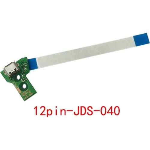 YGCDO 10 PCS Cable + USB Charging Port Socket Charger Board JDS 040 For PS4 Controller JDS-040 JDS040 PCB