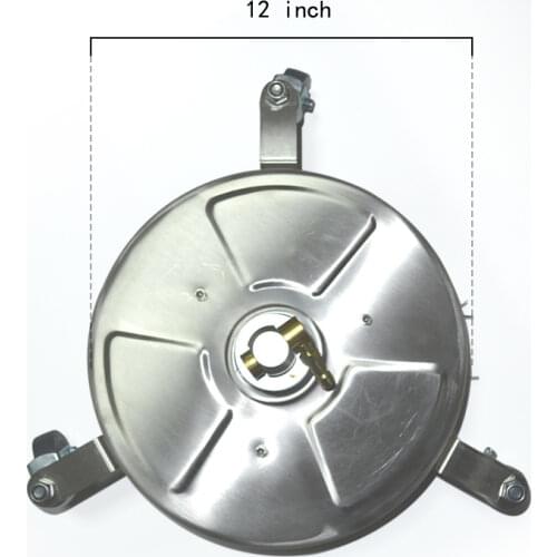 12'' stainless steel high pressure surface cleaner