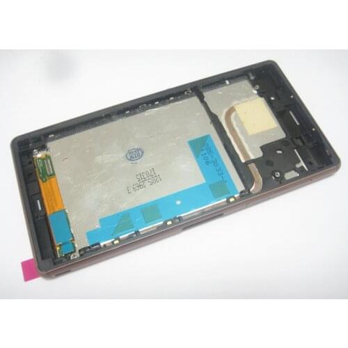 For Sony Xperia Z3 Dual SIM D6633 Copper Color Front Frame Plate Housing