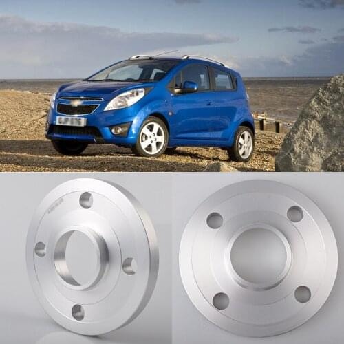 2PCS 4x100 56.6CB Aluminum Centric Wheel Spacers Tire Adapters Rims Flange Hubs For Chevrolet Aveo/Spark