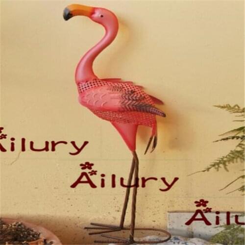 60cm high Pink flamingo ornaments,love bird decorations, garden decoration villa decorations. Housewarming gifts,Christmas gifts