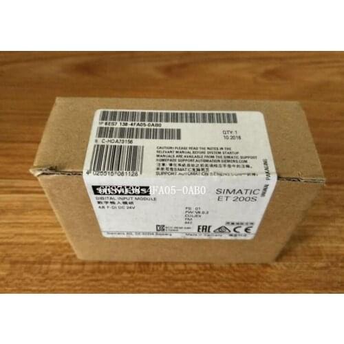 SIMATIC DP, ELECTRON. MODULE F. ET200S , Original new 6ES7138-4FA05-0AB0