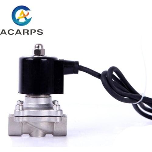 3/8" Stainless Steel Underwater Solenoid Valve Fountain Solenoid Valve Water Valve 220V 110V 24V 12V
