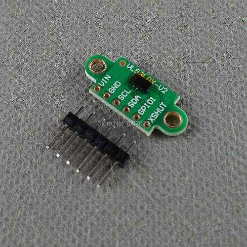 Thinary 2Pcs VL53L0X Time-of-Flight (ToF) Laser Ranging Sensor Breakout 940nm GY-VL53L0XV2 Laser Distance Module I2C IIC