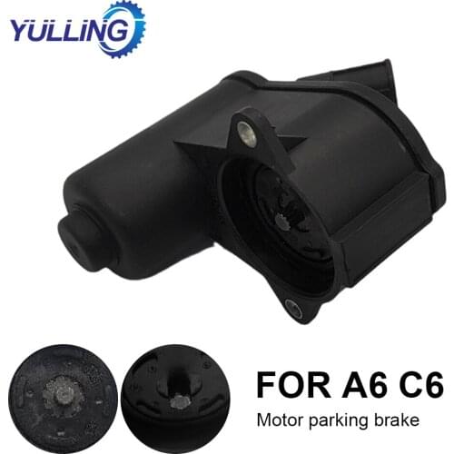 YULLING 6-Torx 12-Torx Rear Handle Brake Caliper Parking Brake Servo Motor Replacement 4F0998281B for A6 C6