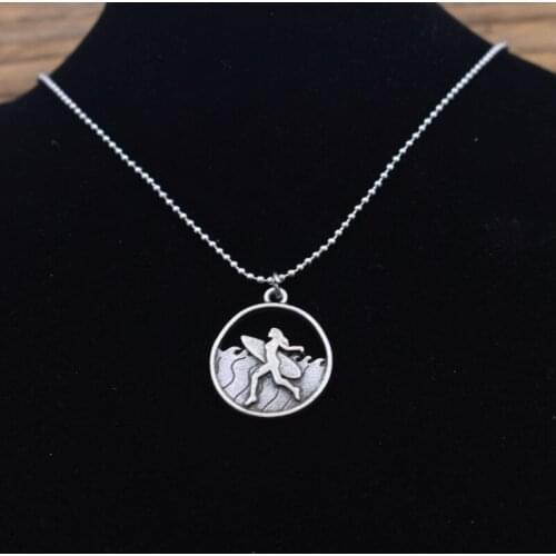 12pcs Sports Pendant go surfing necklace Summer Beaches Surfing Girls Gift