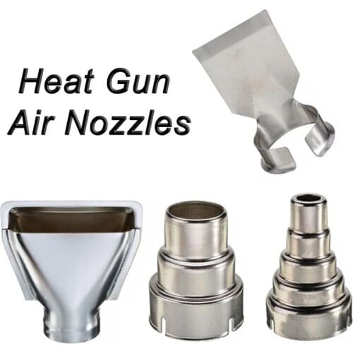 4Pcs Heat Gun Air Nozzles Electric Kit Accessories Industrial Hot Air Gun Tools Accessories Air Nozzles