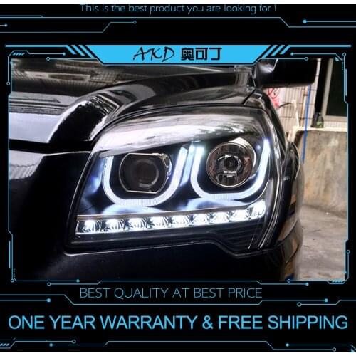 AKD Car Styling Headlights for KIA Sportage 2007-2013 LED Headlight DRL Head Lamp Led Projector Automotive Accessories