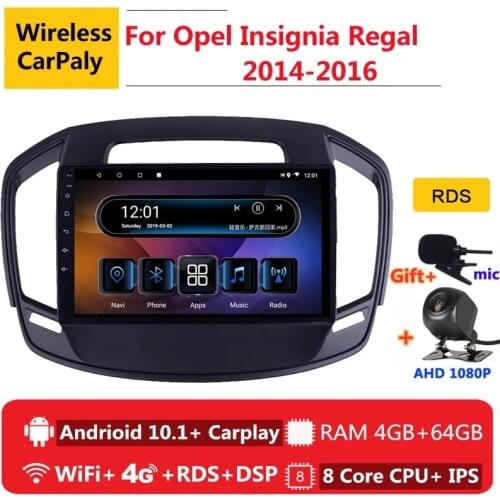 2 din 8 core android 10 car radio auto stereo for Buick Regal Opel Insignia 2014-2017 navigation GPS DVD Multimedia Player